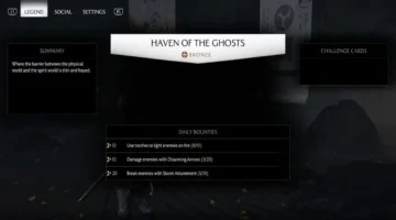 آليات تطوير الأسلحة داخل نمط الألعاب الجماعية في Ghost of Yotei Legends